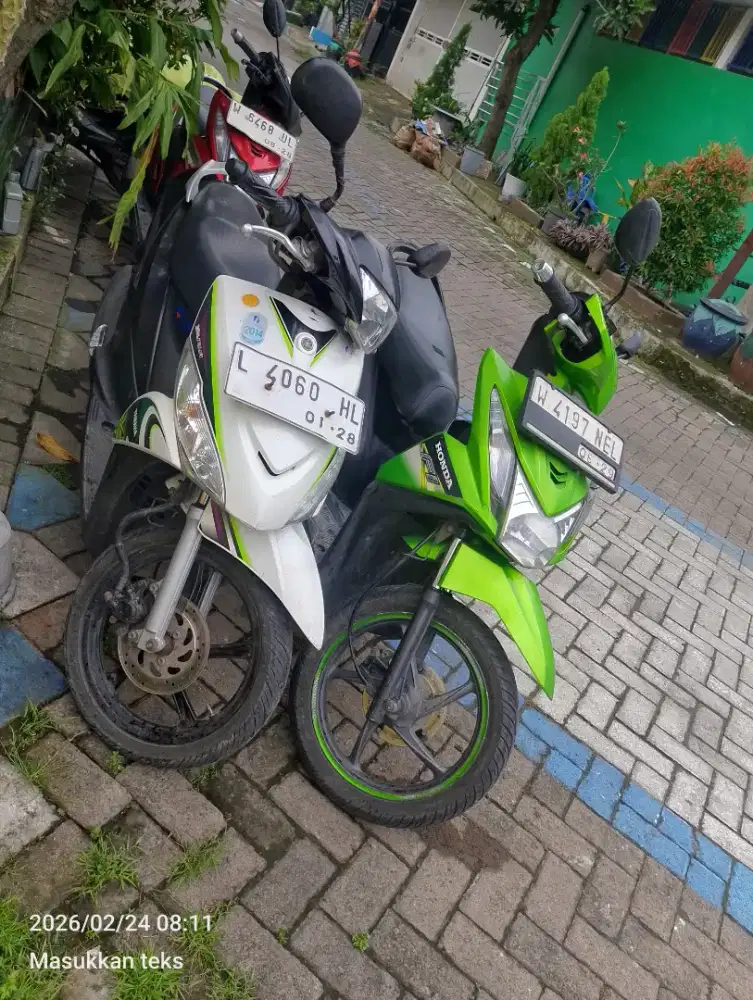 Persewaan sepeda motor matic manual Sidoarjo