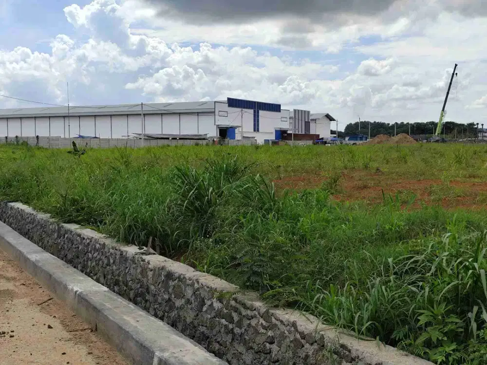 DI JUAL CEPAT ! kavling siap bangun kawasan industri pasar Kemis Tangerang