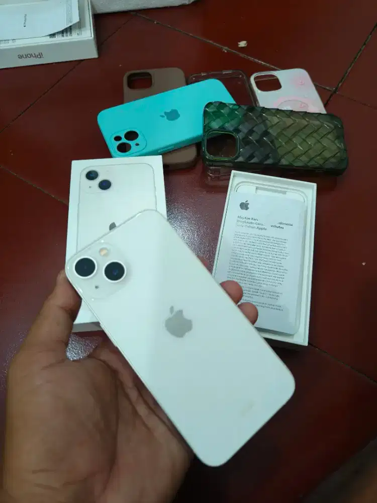 iPhone 13 128gb bh 93% garansi panjang lengkap