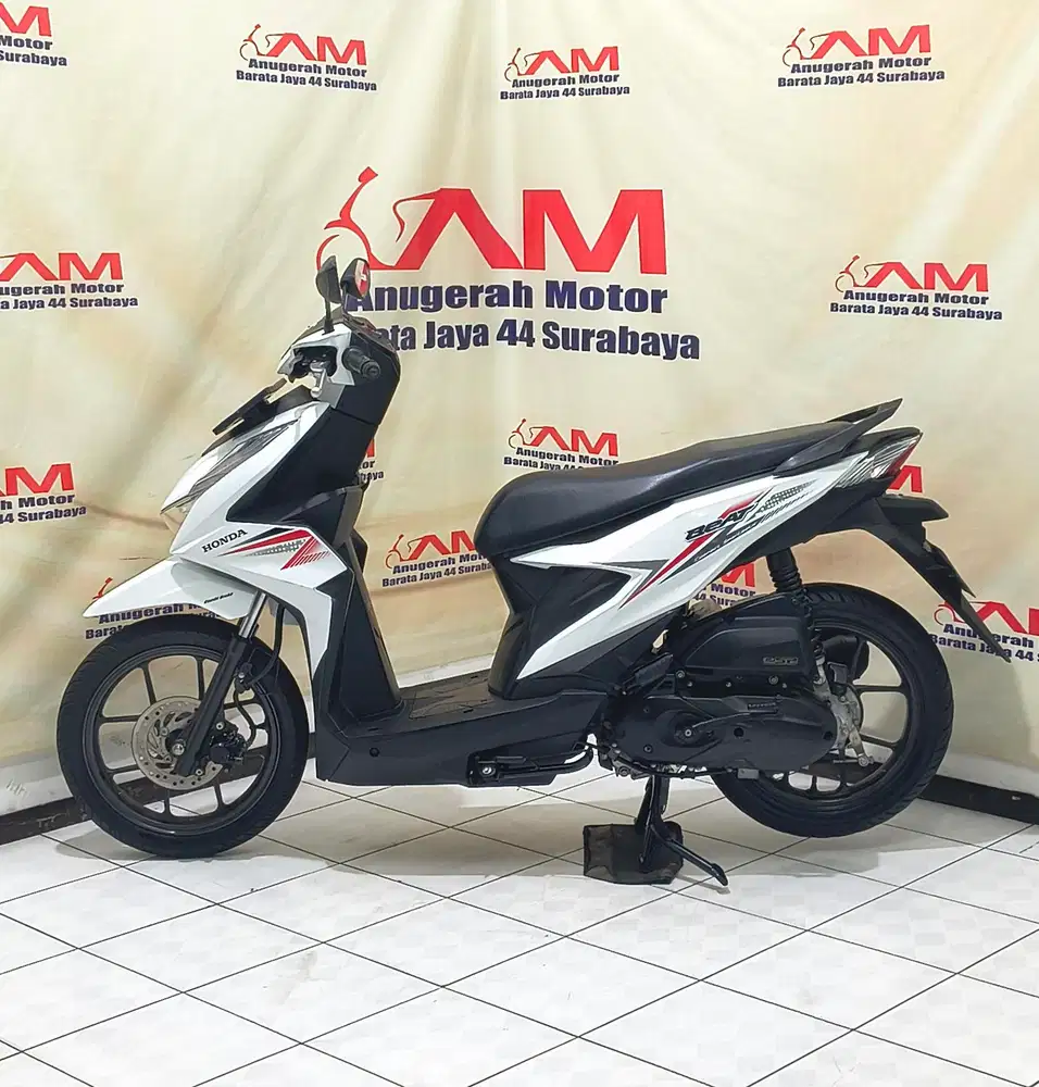 Siap pakai Honda Beat CBS tahun 2021 warna putih