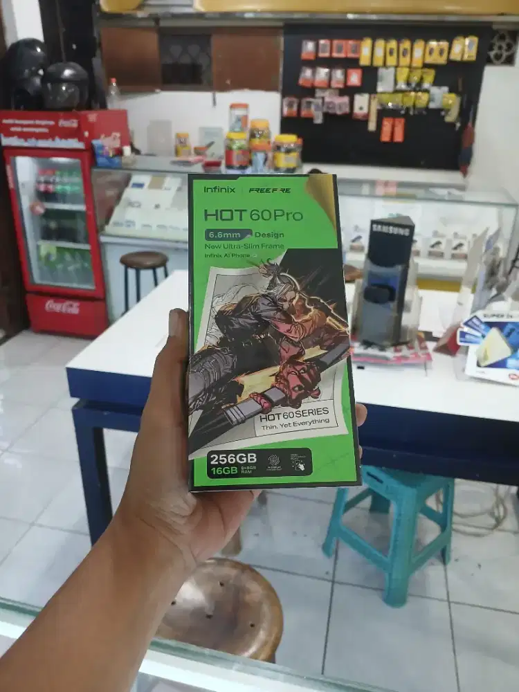 [ Fast respon WA ] Infinix Hot 60 Pro NFC 8+8/256 Garansi resmi 1thn