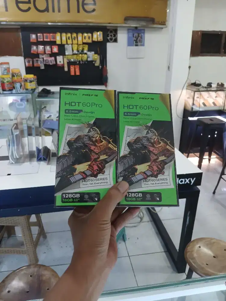 [ Fast respon WA ] Infinix Hot 60 Pro 8+8/128 Garansi resmi 1thn