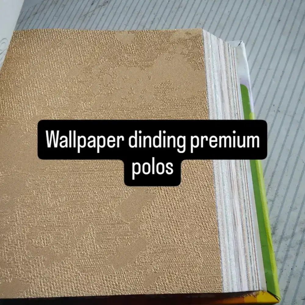 Wallpaper dinding premium polos