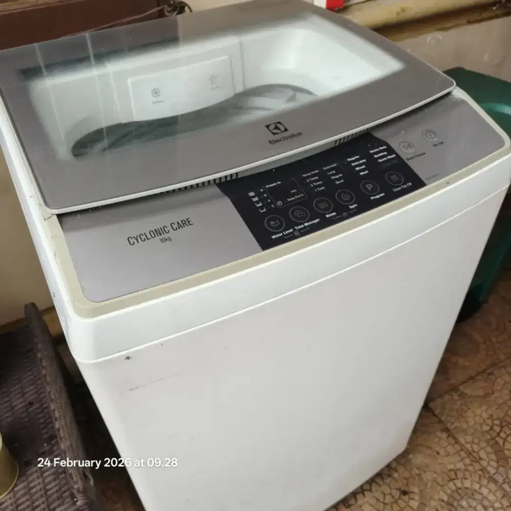 Dijual Mesin Cuci Elektrolux kapasitas 10kg