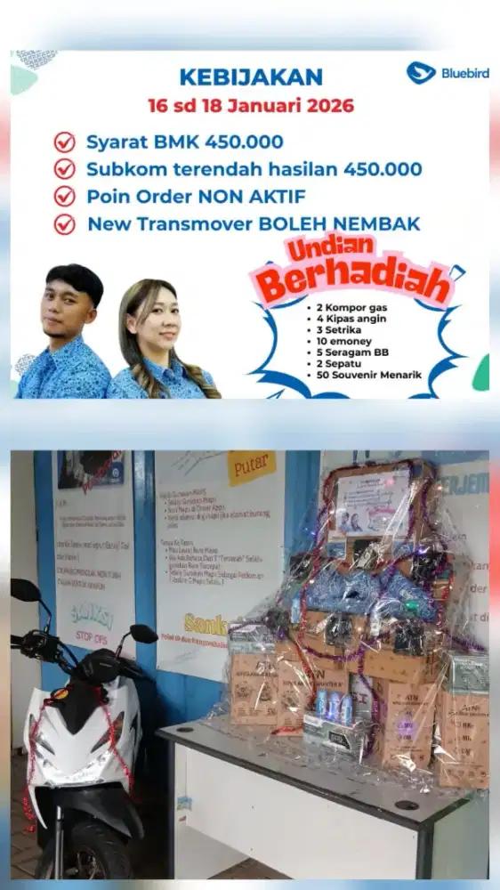 Dibutuhkan supir  bandara