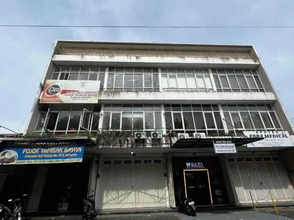 Disewakan ruko 3 lantai rungkut asri tengah