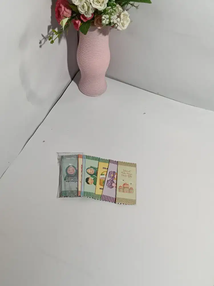 Amplop lebaran bentuk permen