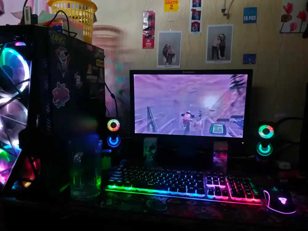 Windows 10 Gigabyte Intel core i5-4570 Ram 8 Gaming Fullset