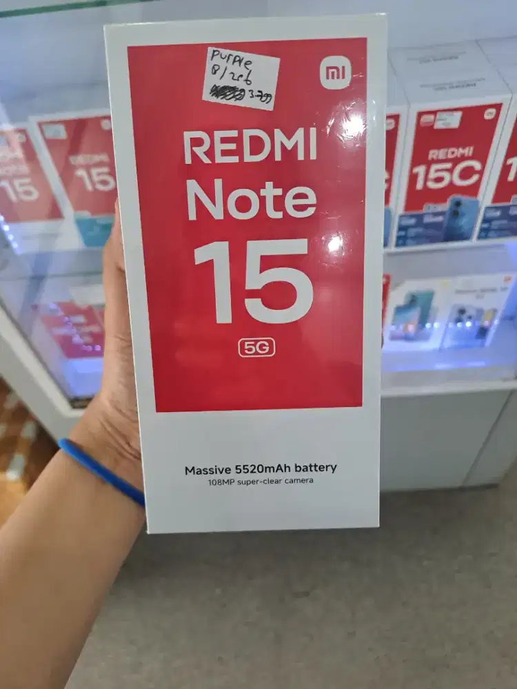 REDMI NOTE 15 5G BERHADIAH LANGSUNG!!!