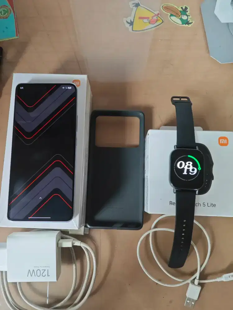 Bundle REDMI NOTE 13PRO+5G 12/512GB & REDMI WATCH 5LITE MULUSS. NETT