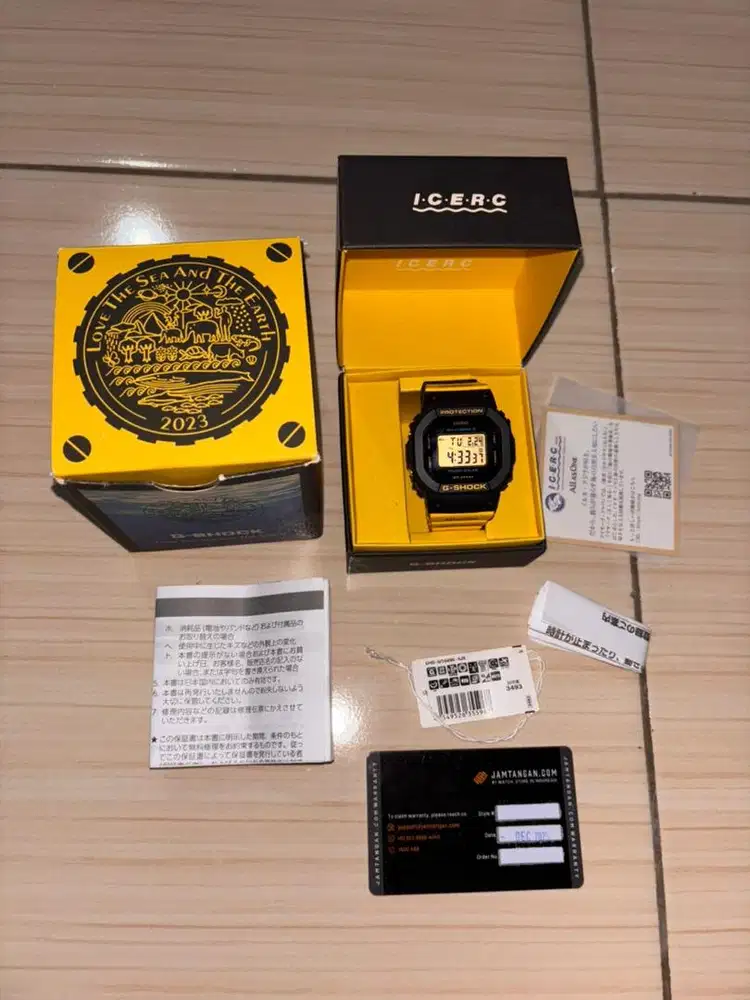Gshock x i.c.e.r.c GMD W5600K-9JR