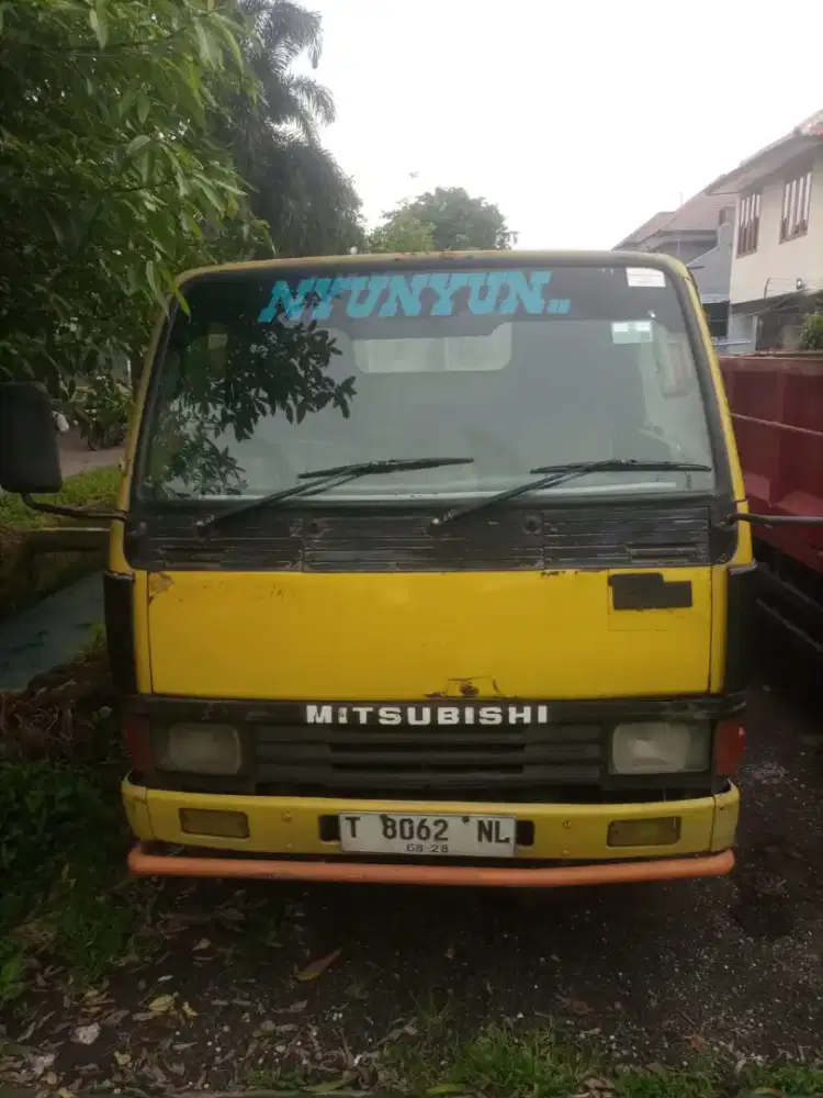 Truk 6ban Mitsubishi 120ps bak 3way