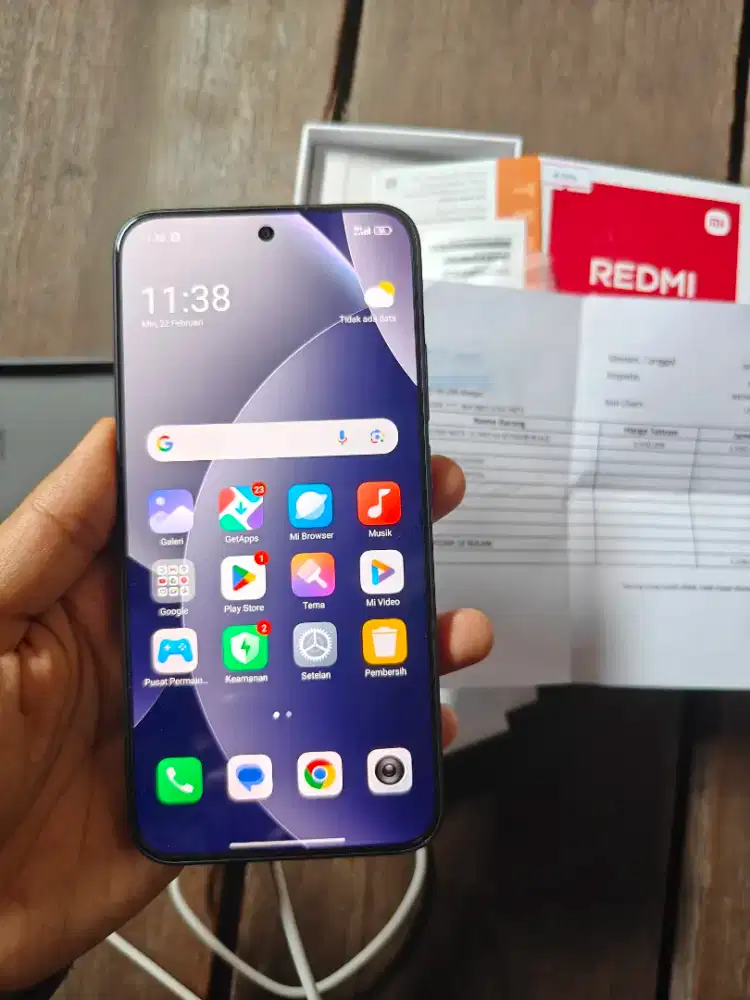 Xiaomi note 15 pro fullset mcm baru