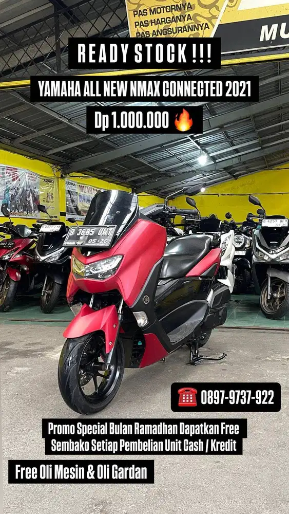 NMAX GEN 2 CONNECTED 2021 !!!