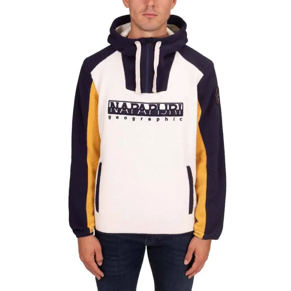 Napapijri Teidens Colorblock Men's Fleece Sweatshirt NPOA4HSXNS51