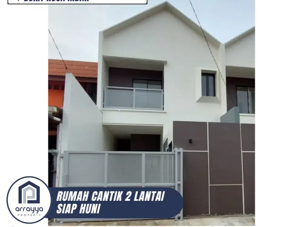 DIJUAL RUMAH CANTIK 2 LANTAI SIAP HUNI DI BUKIT NUSA INDAH CIPUTAT