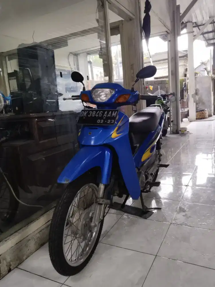 Suzuki Shogun Tahun 2003 pajak off surat lengkap mesin sehat