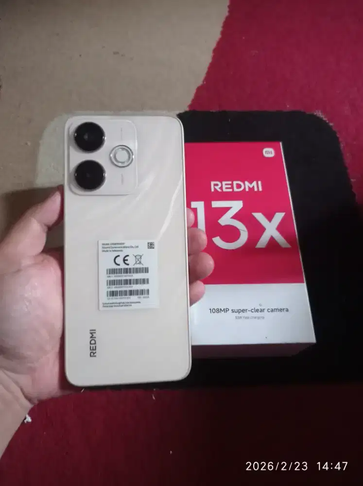 BISMILLAH REDMI 13X RAM 8/256 FULSET MULUS
