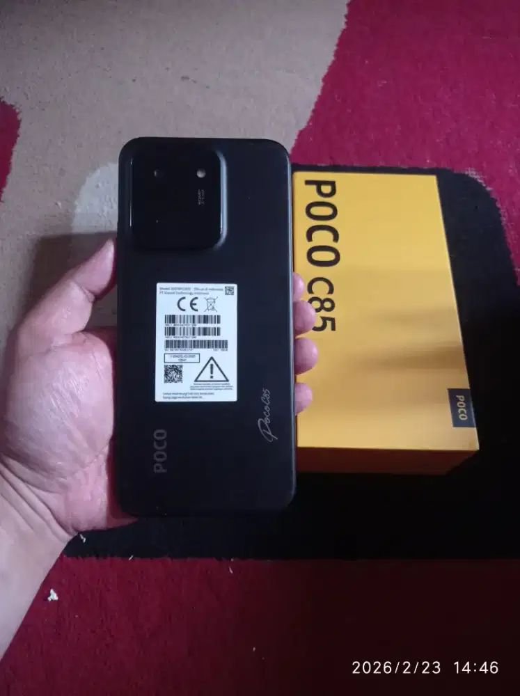 BISMILLAH POCO C85 RAM 8/256 FULSET MULUS