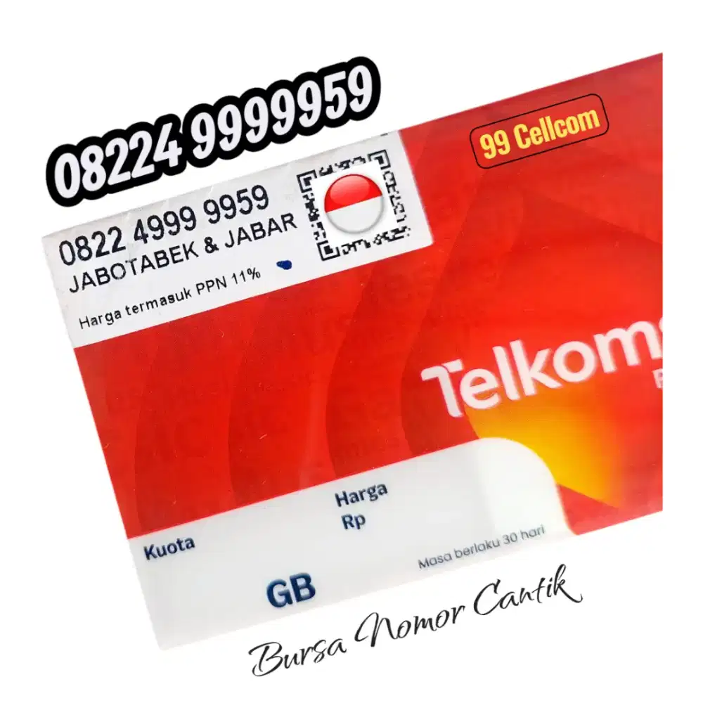 Nomor Cantik Telkomsel Dominan angka 9