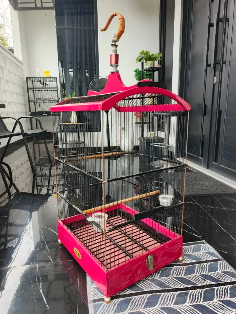 Kandang Kotak Jeruji Fiber ADS