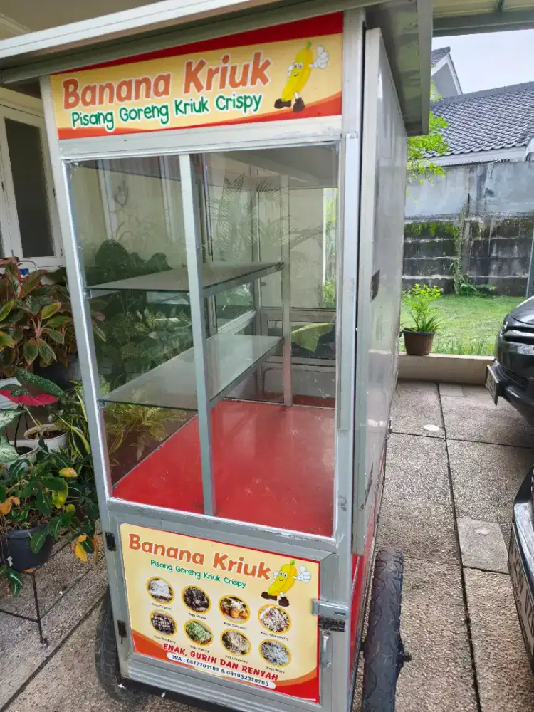 Jual gerobak second kondisi masih bagus