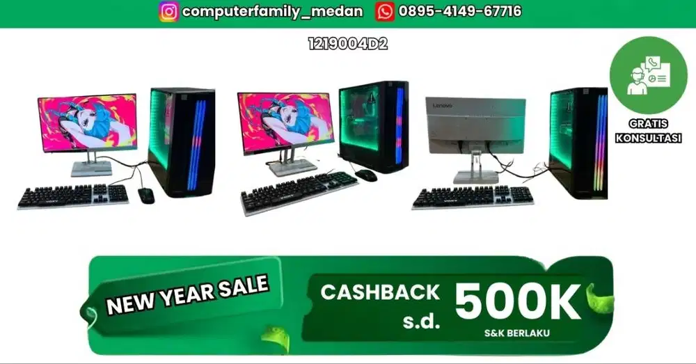 PC RAPTOR CORE I5-10400 RAM T-CREATE 16GB 8GBX2  SSD NVME 256GB