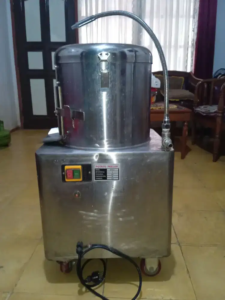 Mesin kupas kulit kentang