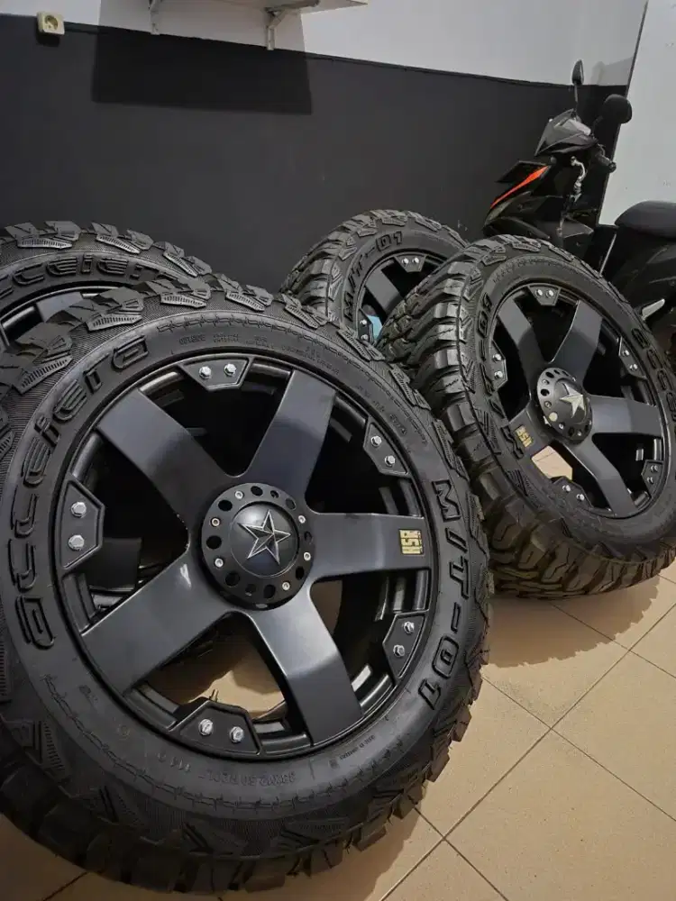 Velg Pajero, Fortuner, Hilux, Ford Ranger ring 20 pcd 6 x 139.7