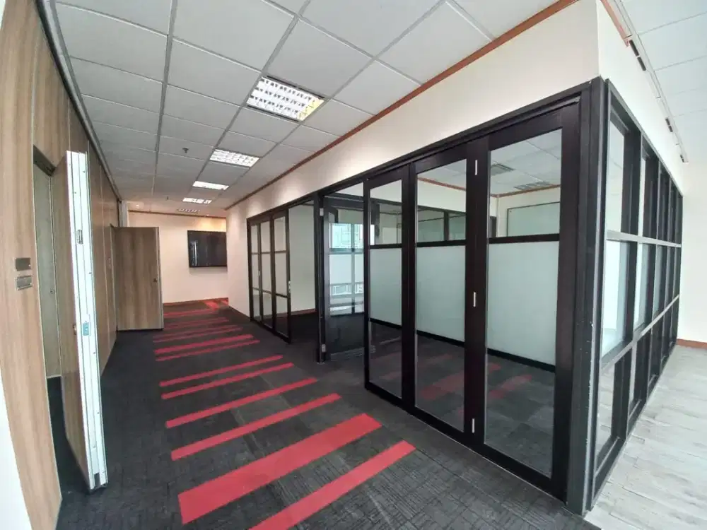 Kantor Area Mega Kuningan di Menara Dea 2 252Sqm Fitted Dekat LRT