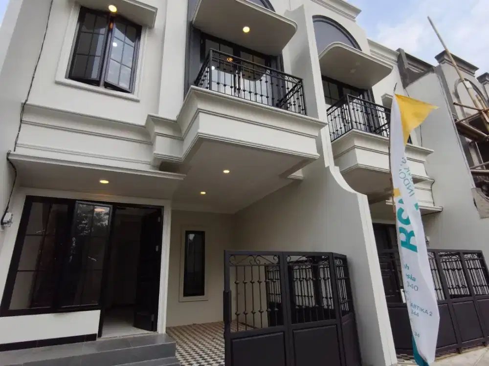 Rumah 2 LT 600 Jtan Free All in 3 Km St Depok Lama Sukmajaya margonda