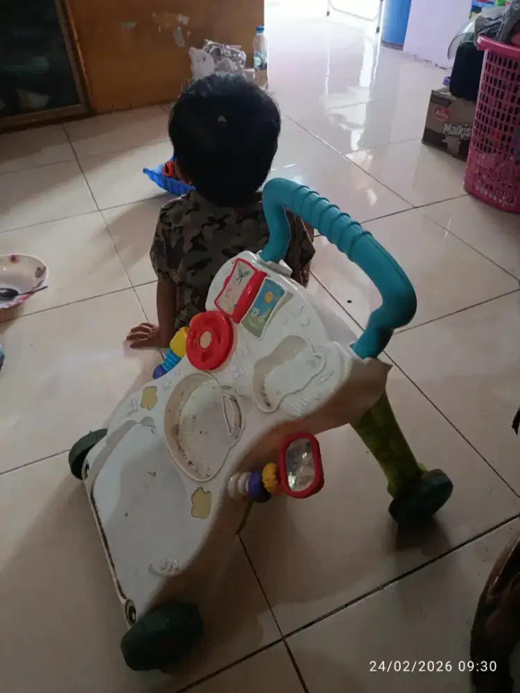 Push walker (untuk belajar berjalan anak)