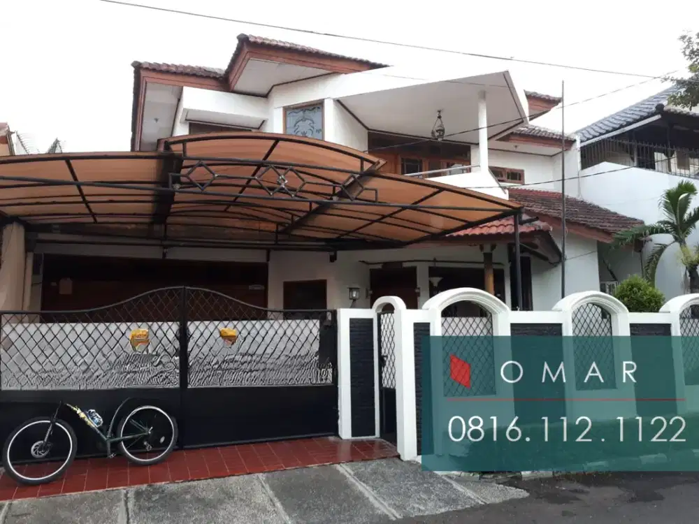 Rumah di sektor 2 bintaro 400m ke pasar  parkit kenari pelikan luas 375 m harga nego sd deal