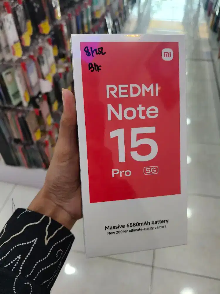 Xiaomi Redmi Note 15 Pro 5G 8/256 Garansi Resmi 15Bulan