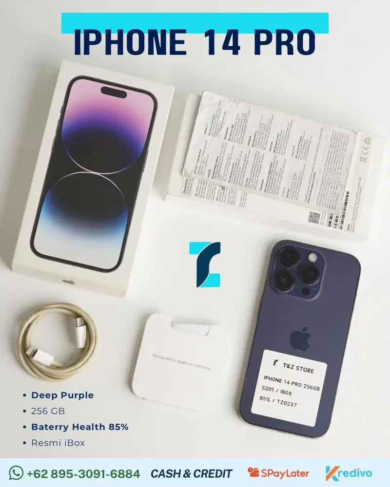 Iphone 14 pro depp purple