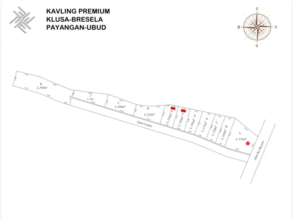 Rare! Tanah Kavling View Sawah – Lingkungan Asri, Legalitas Aman