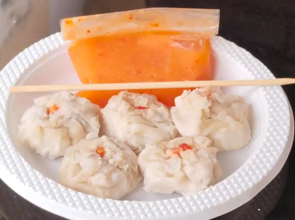 Ready dimsum ayam+saos