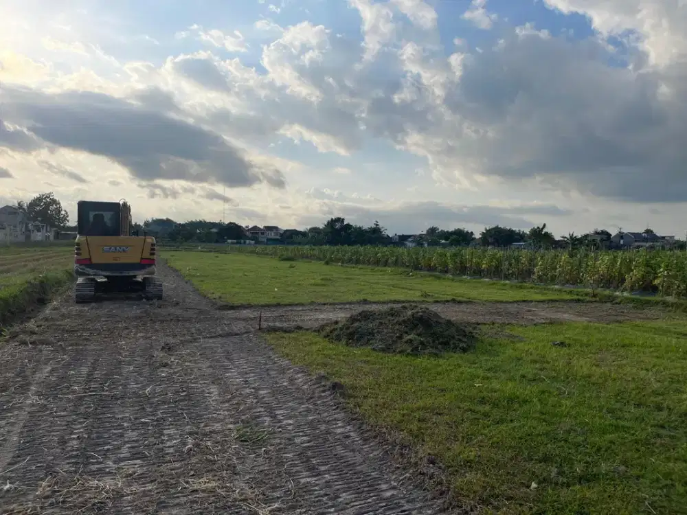 Dekat Pasar Godean Sleman, Tanah Di Jalan Ngapak Keteng KM.7