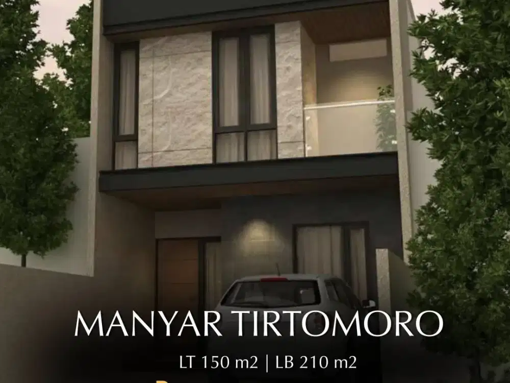 Jual rumah baru di Manyar Tirtomoyo