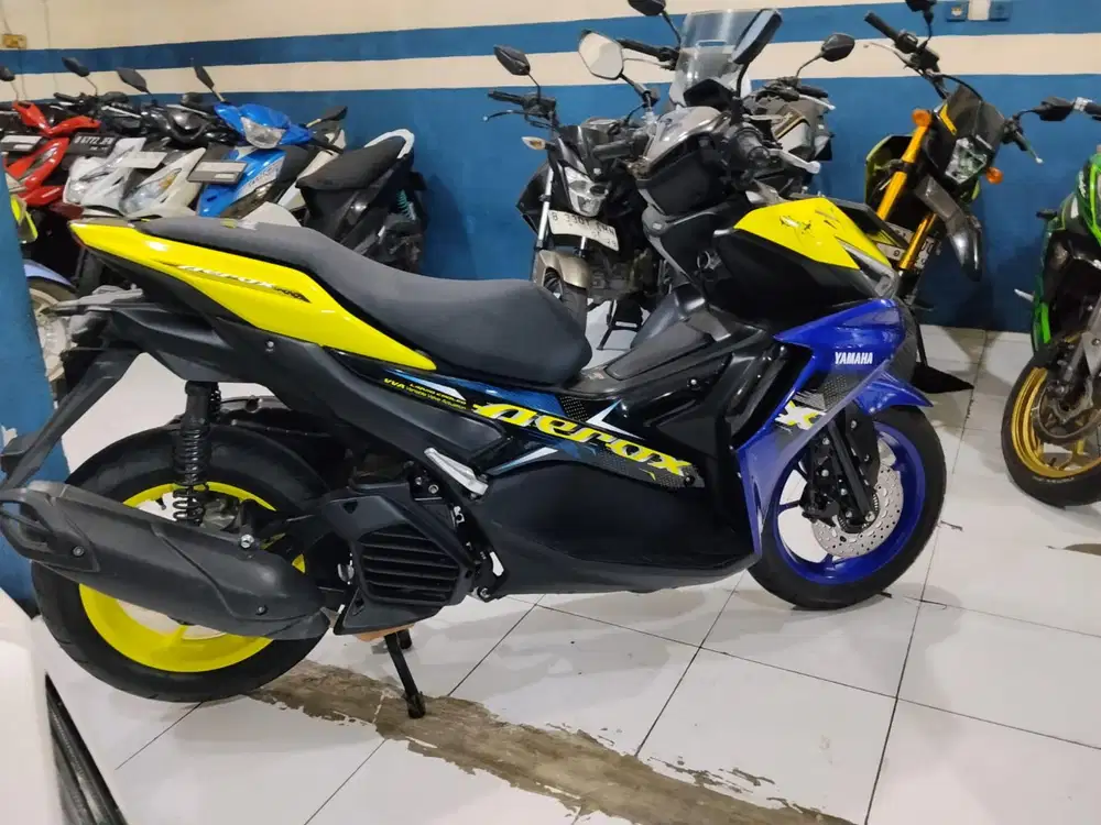 (#) yamaha aerox new 155 2023 siap pakai super mulus