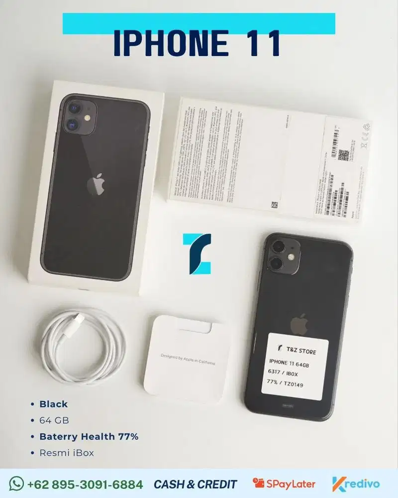 Iphone 11 black 64gb