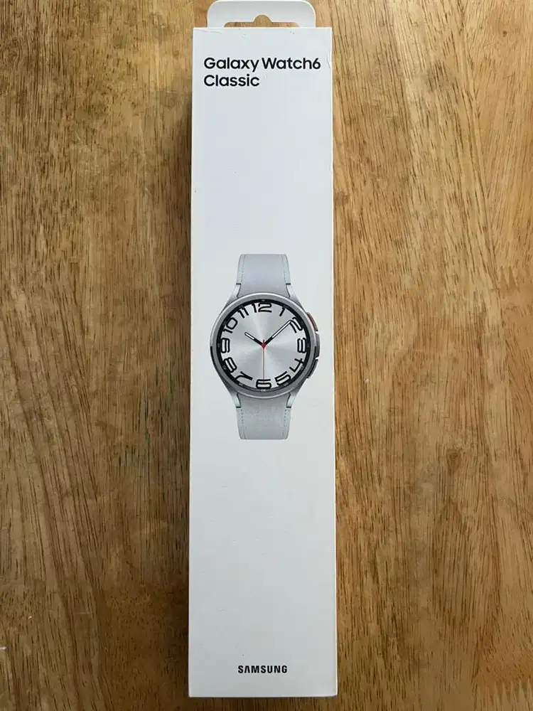 Jam Smart Watch Galaxy Watch6 Classic 47mm Silver