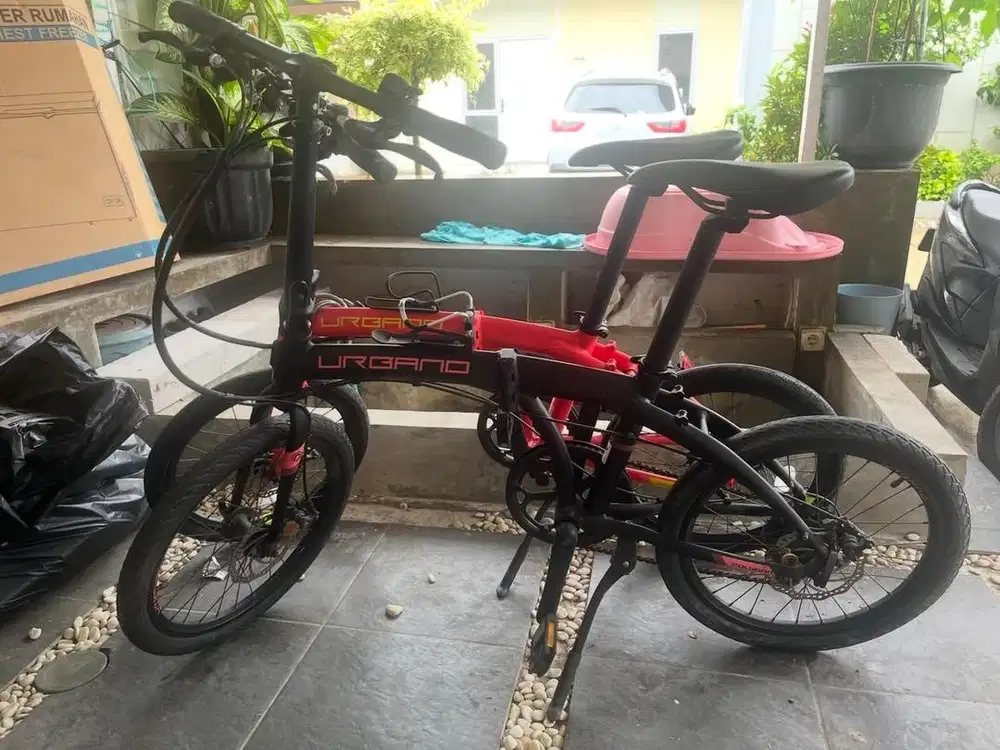 Sepeda lipat urbano 4