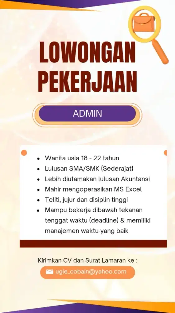 Admin perempuan