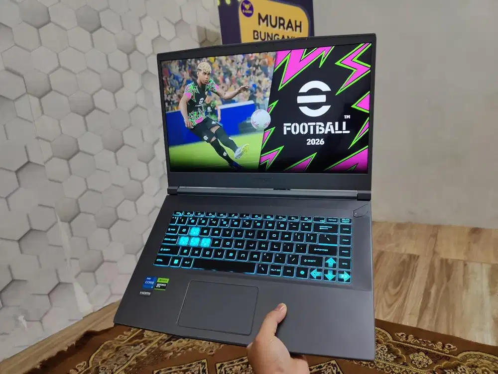 Laptop gaming gen 12 vga rtx 4050 garansi ON