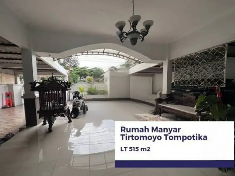 Rumah Raya Manyar Tirtomoyo dekat Mulyorejo, Klampis, Sukolilo, Merr, Dharmahusada (SVI)