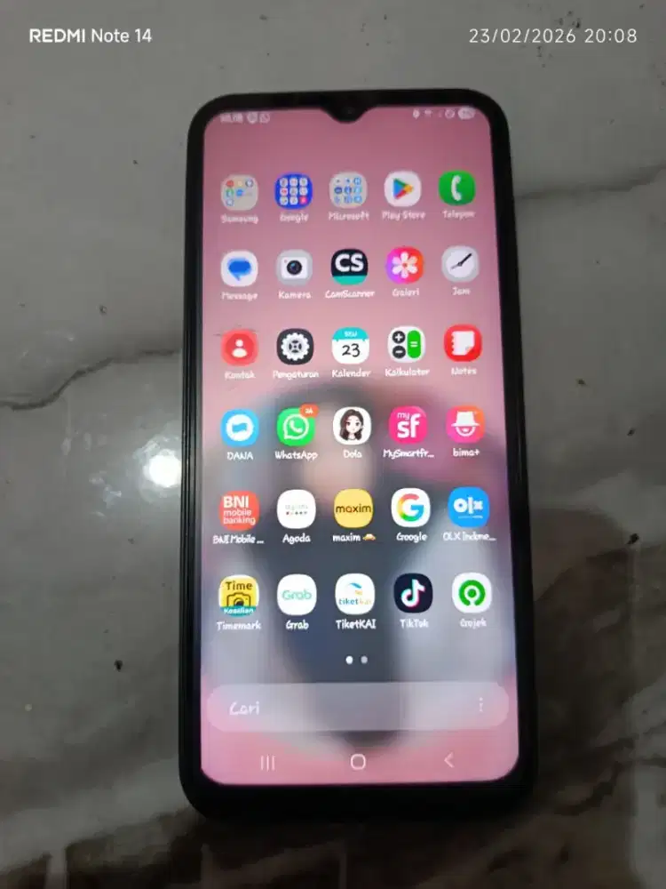 Samsung A14 hitam