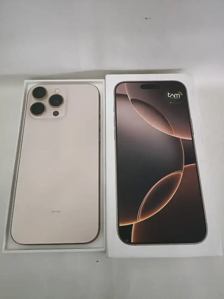 Iphone 16 Promax 256 resmi Ibox, CC 4 (Baterai 100% real)