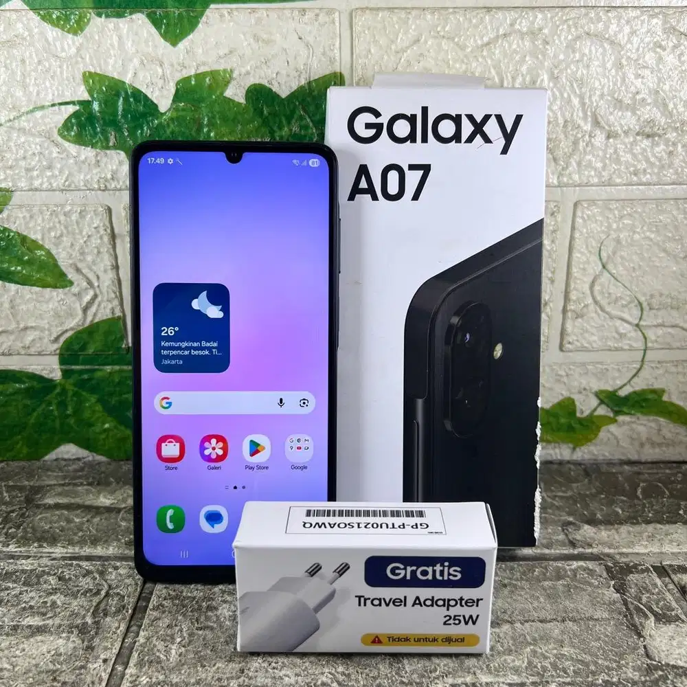 Samsung galaxy A07 ram 8/256 GB mulus