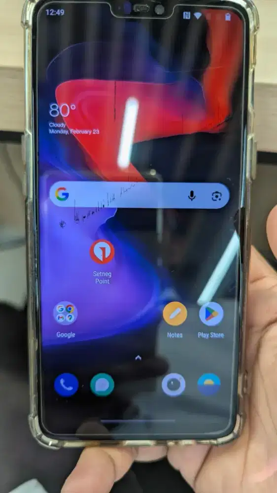 Handphone OnePlus 6 black